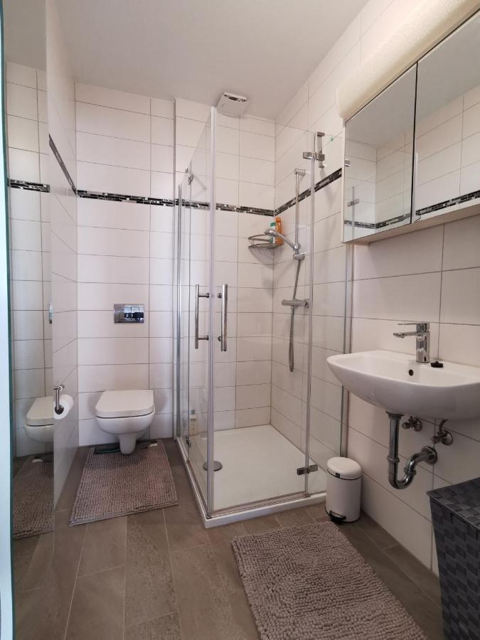 Neue Bungalow Ferienwohnung Ansbach Buitenkant foto